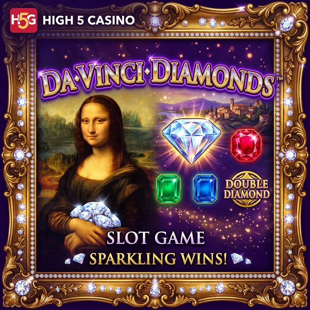 Da Vinci Diamonds slot game at High 5 Casino