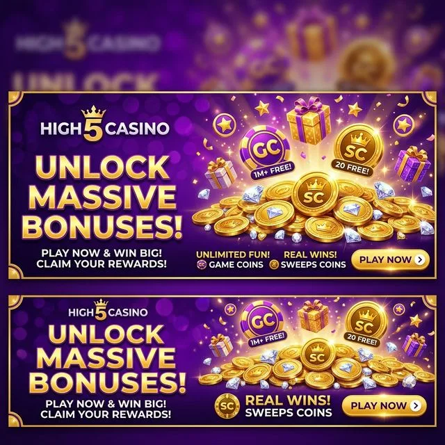 High 5 Casino bonuses 2025 — 250 GC + 5 SC + 600 Diamonds