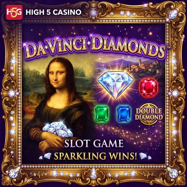 Da Vinci Diamonds slot game at High 5 Casino